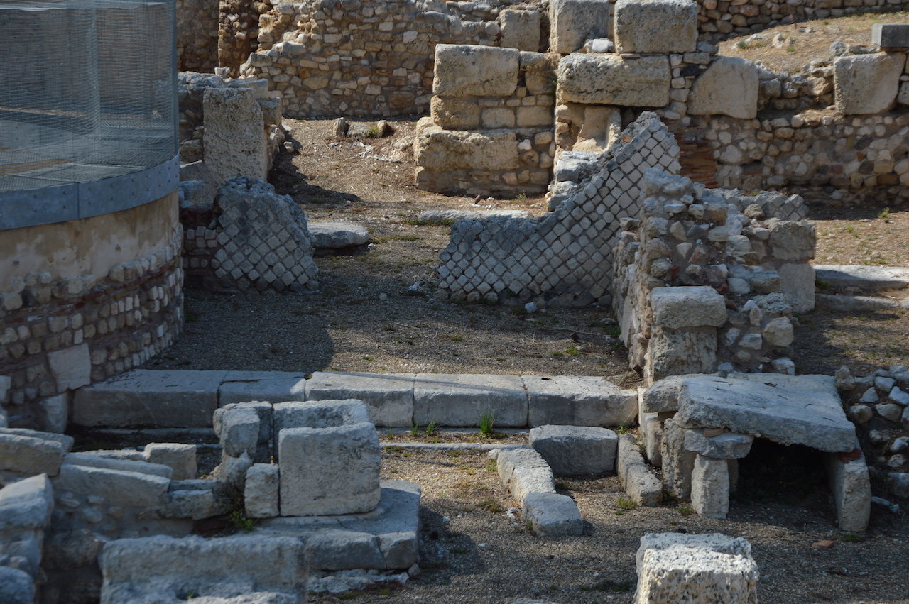 basilica paleocristiana e preesistenze